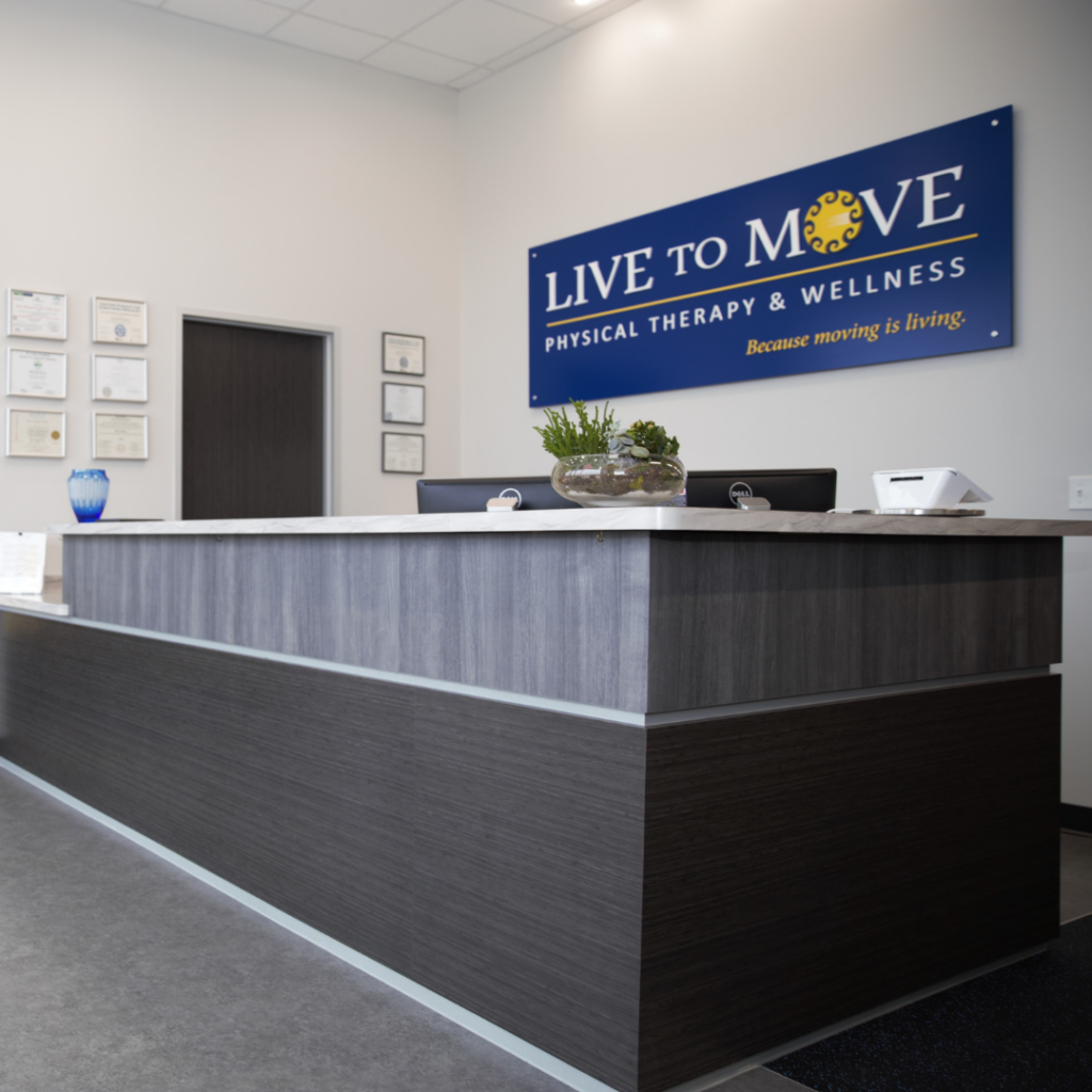 Physical Therapy Reception Desk